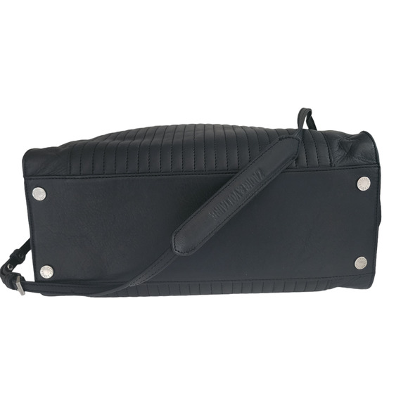 Zadig & Voltaire Black Bag Candide Small Hand Bag Shoulder Bag Skull Studs - Picture 7 of 16